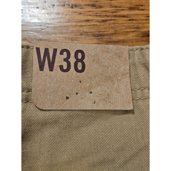 TIMBERLAND Shorts Khaki Brown Cargo Outdoor Gear Stretch Men Size 38 - Picture 10 of 12